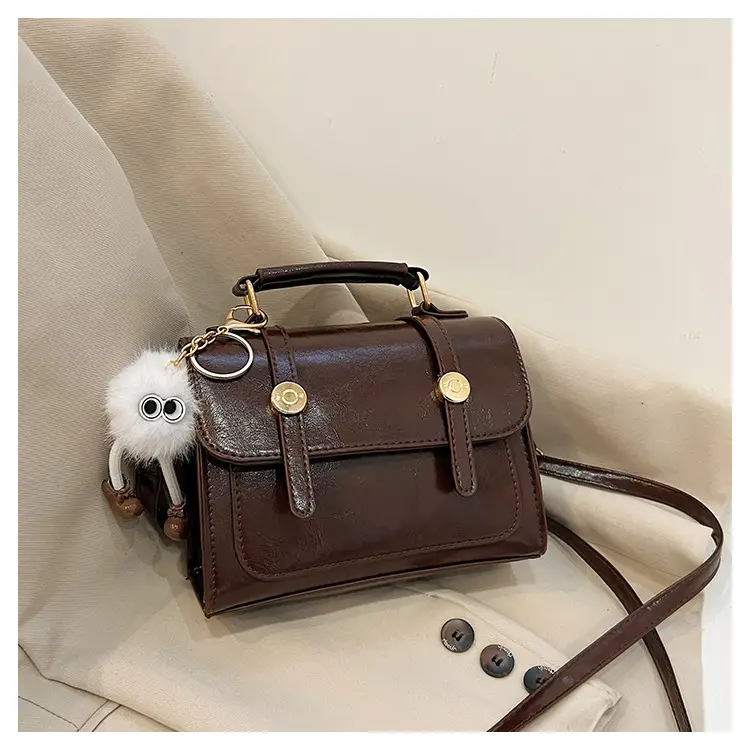 Women Shoulder Messenger Bag Brown Leather Winter 2023 — feature 32