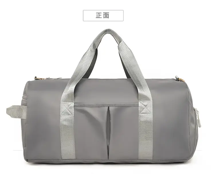 Women's Grey Multi-Compartment Duffle Bag — feature 19