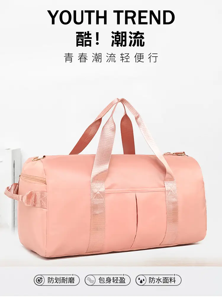Women's Grey Multi-Compartment Duffle Bag — feature 2