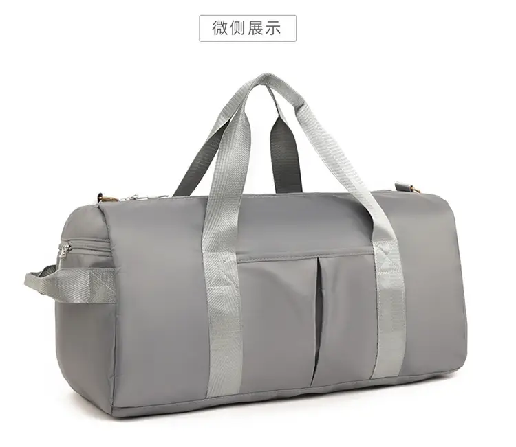 Women's Grey Multi-Compartment Duffle Bag — feature 20