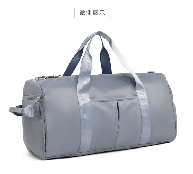 Women's Grey Multi-Compartment Duffle Bag — feature 22