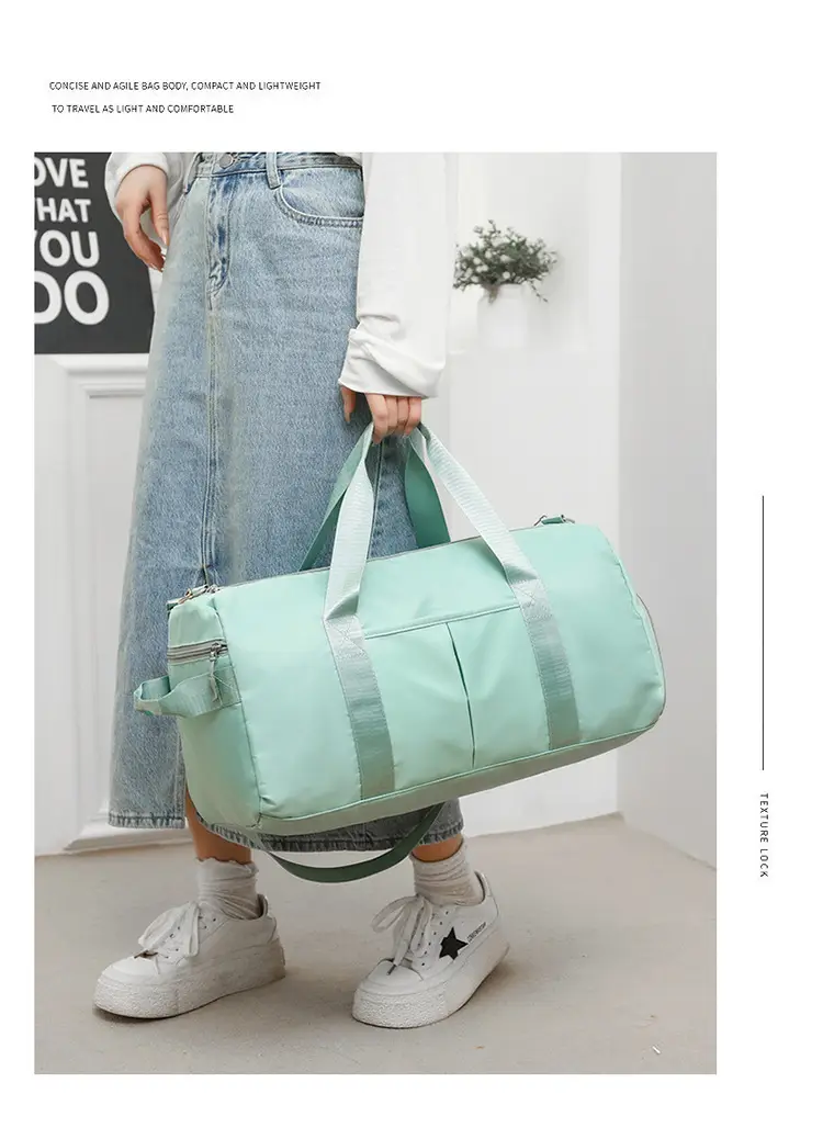 Women's Grey Multi-Compartment Duffle Bag — feature 32