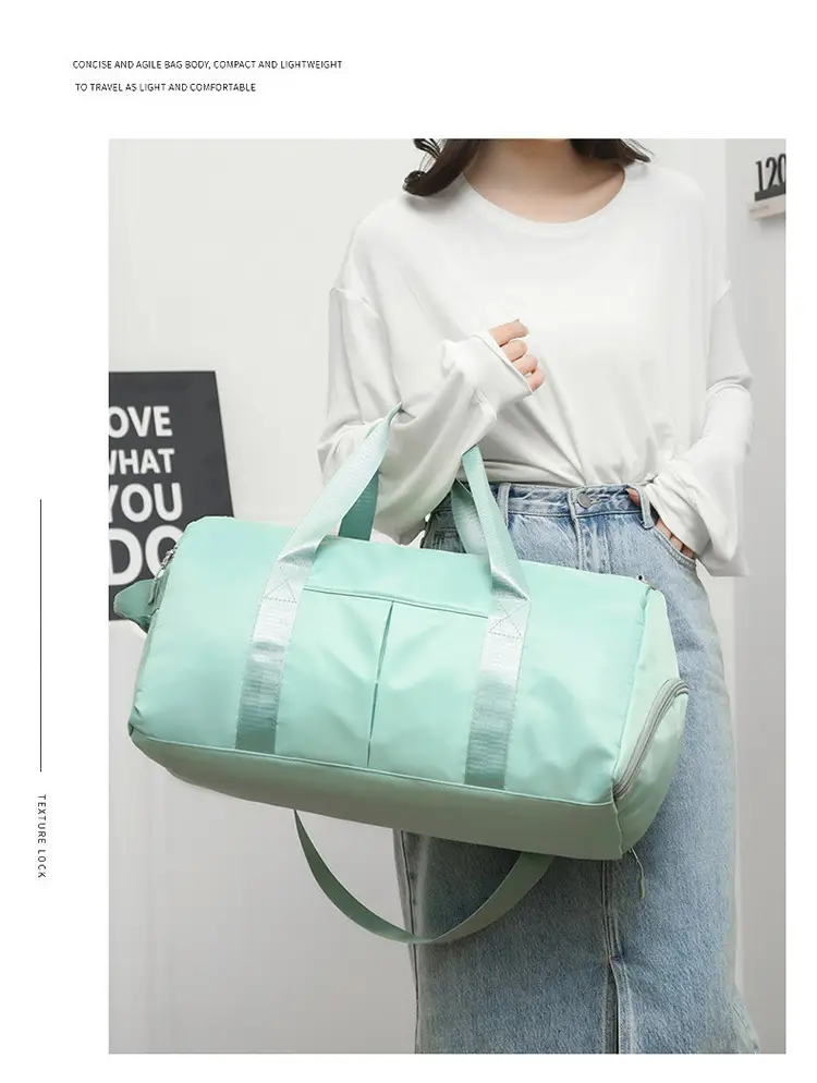 Women's Grey Multi-Compartment Duffle Bag — feature 33