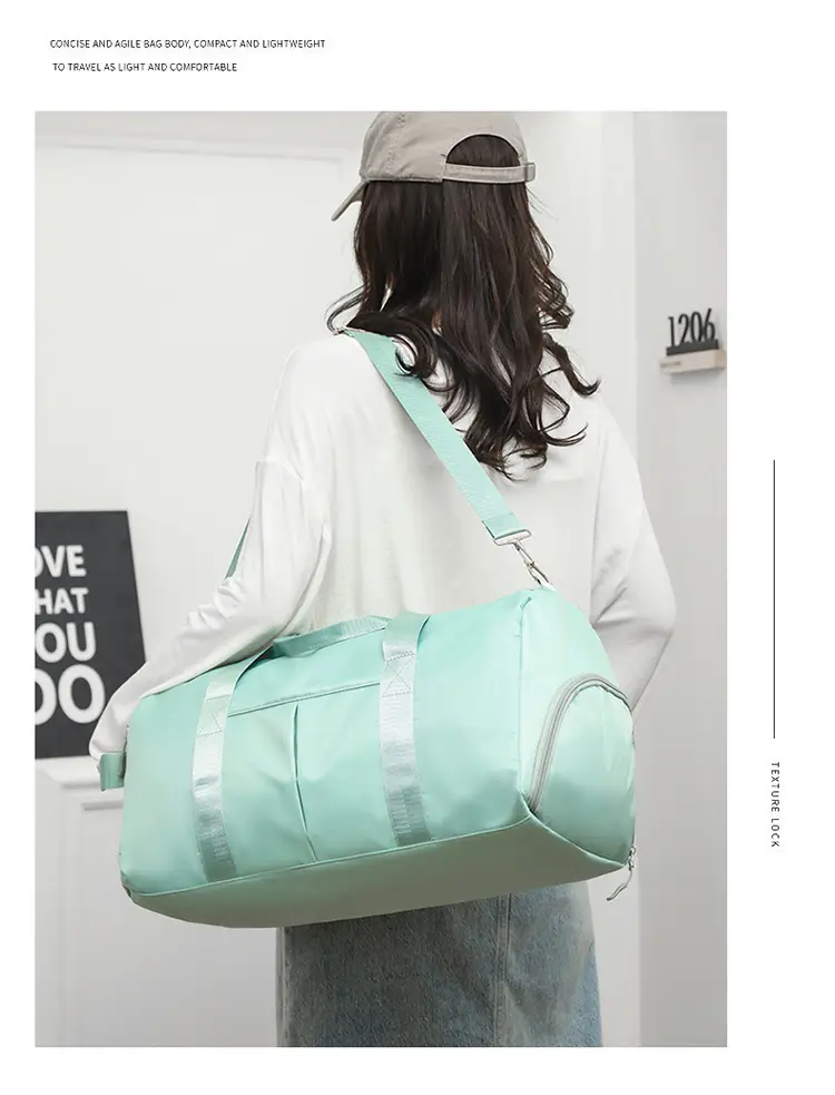 Women's Grey Multi-Compartment Duffle Bag — feature 34