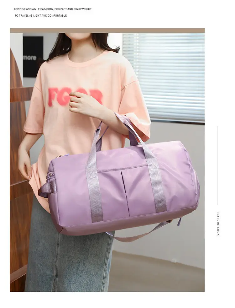 Women's Grey Multi-Compartment Duffle Bag — feature 36