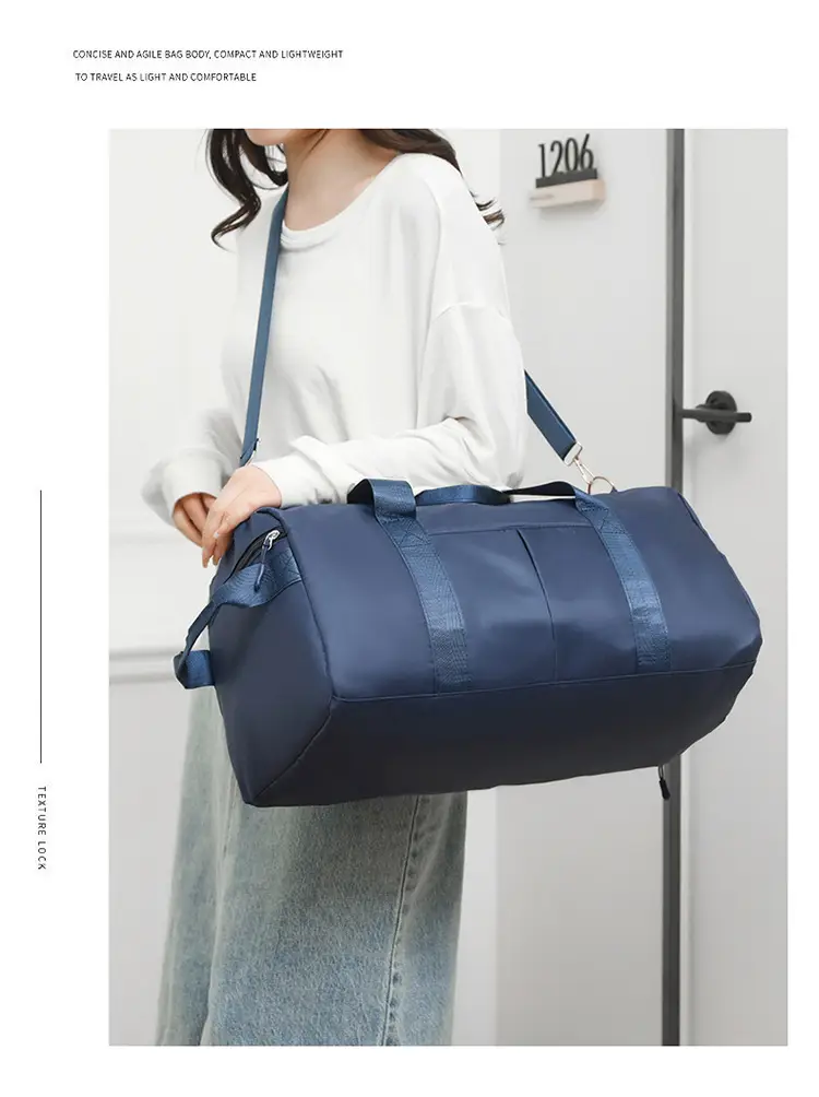 Women's Grey Multi-Compartment Duffle Bag — feature 39