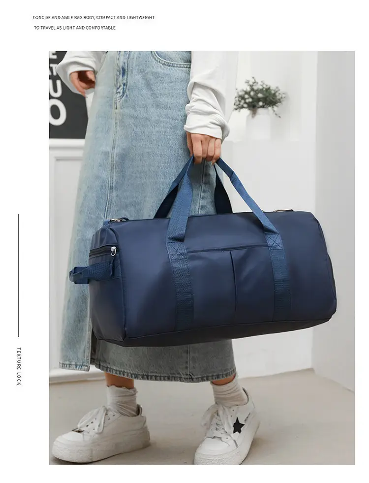 Women's Grey Multi-Compartment Duffle Bag — feature 41
