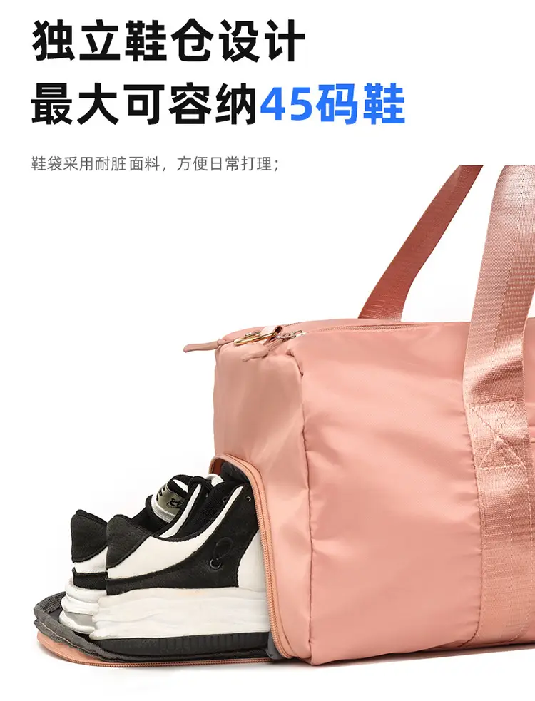 Women's Grey Multi-Compartment Duffle Bag — feature 7