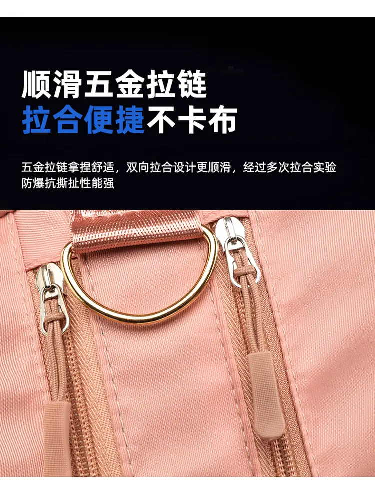 Women's Grey Multi-Compartment Duffle Bag — feature 9