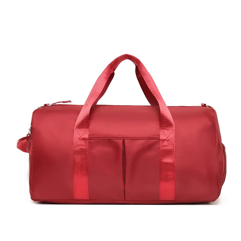 Women's Grey Multi-Compartment Duffle Bag - Image 2