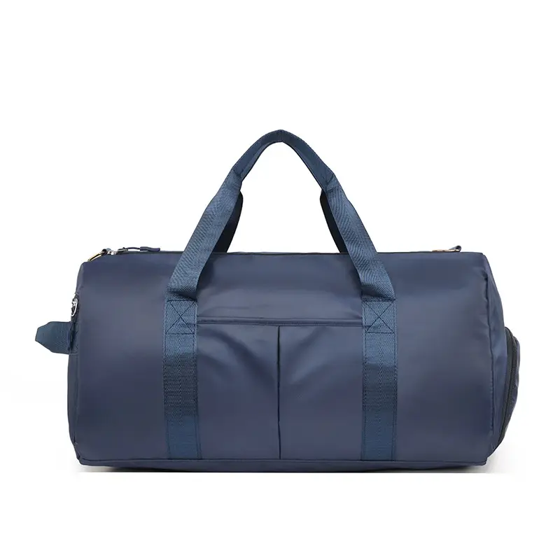 Women's Grey Multi-Compartment Duffle Bag - Image 6