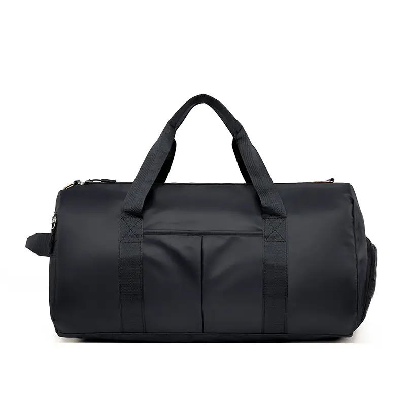 Women's Grey Multi-Compartment Duffle Bag - Image 8