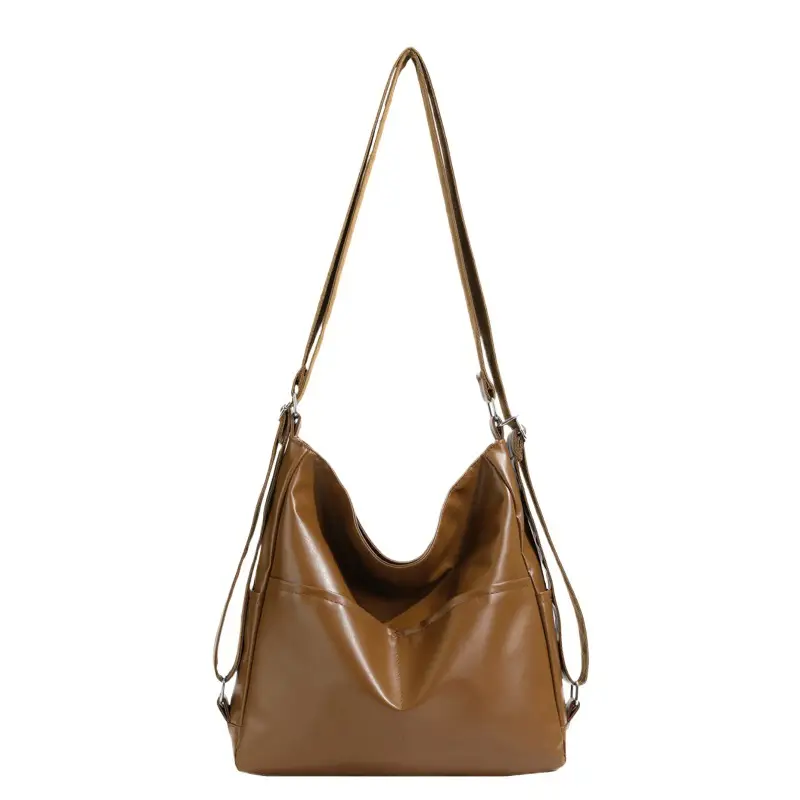 Women Retro Brown Crossbody Bag 2026 - Image 8