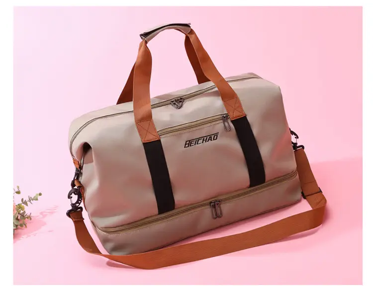 Red Crossbody Yoga Fitness Bag Large Capacity — feature 16