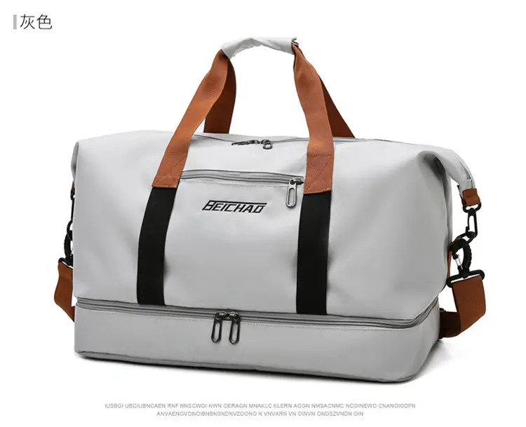 Red Crossbody Yoga Fitness Bag Large Capacity — feature 21