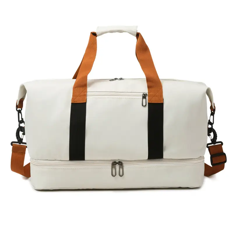 Red Crossbody Yoga Fitness Bag Large Capacity