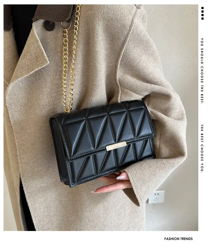 Black Embroidered Women's Crossbody Bag 2023 — feature 1