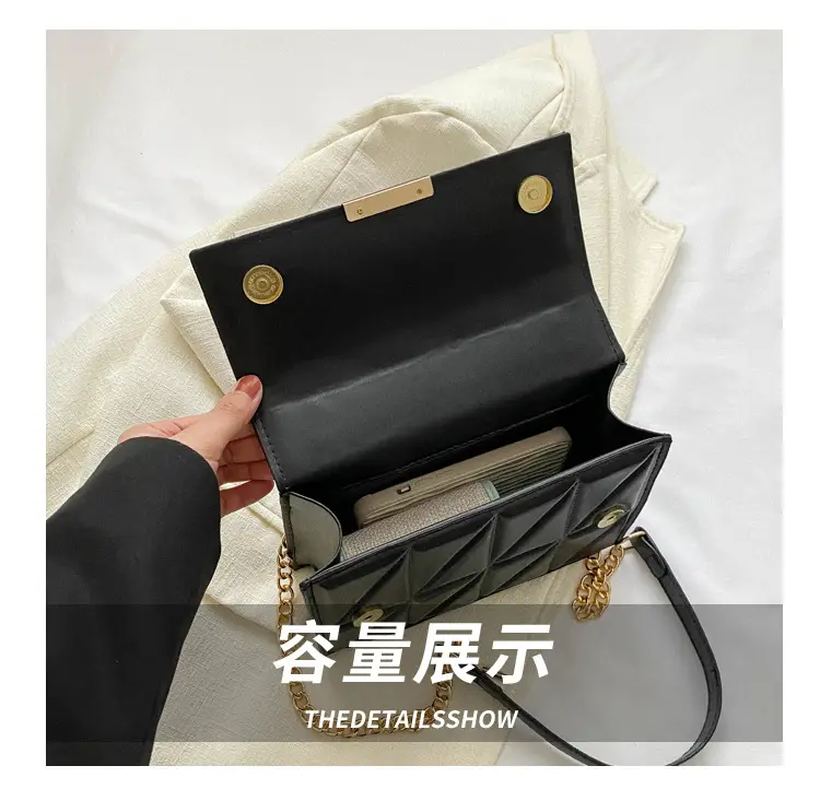 Black Embroidered Women's Crossbody Bag 2023 — feature 6