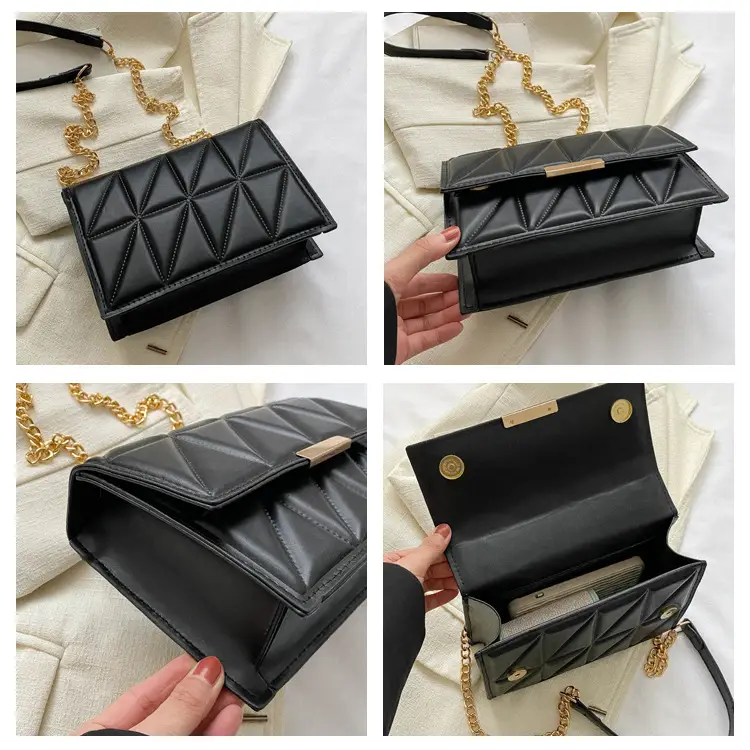 Black Embroidered Women's Crossbody Bag 2023 — feature 7