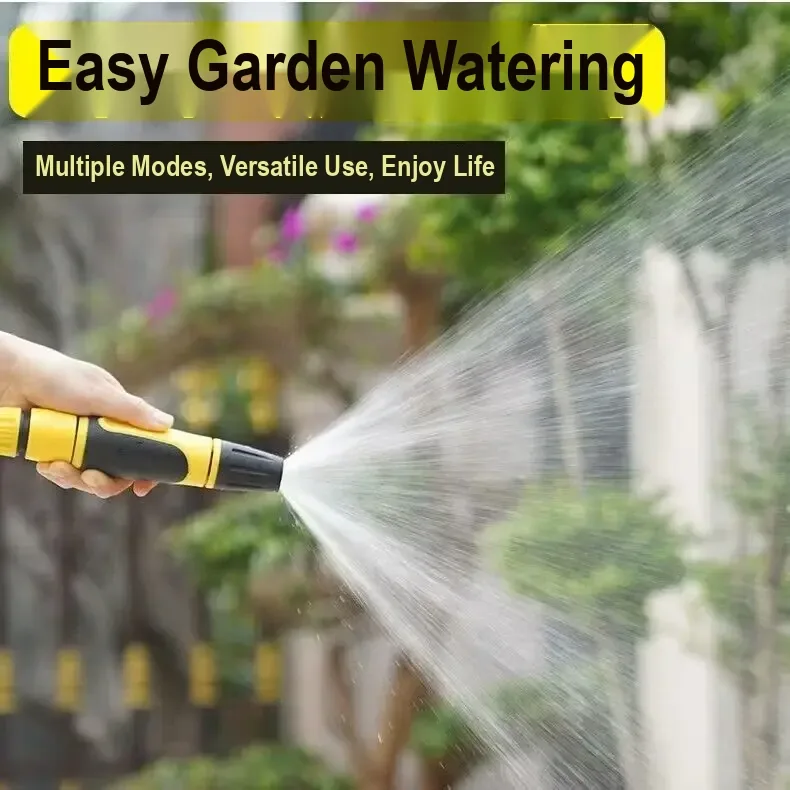 Adjustable Garden Hose Spray Nozzle Set