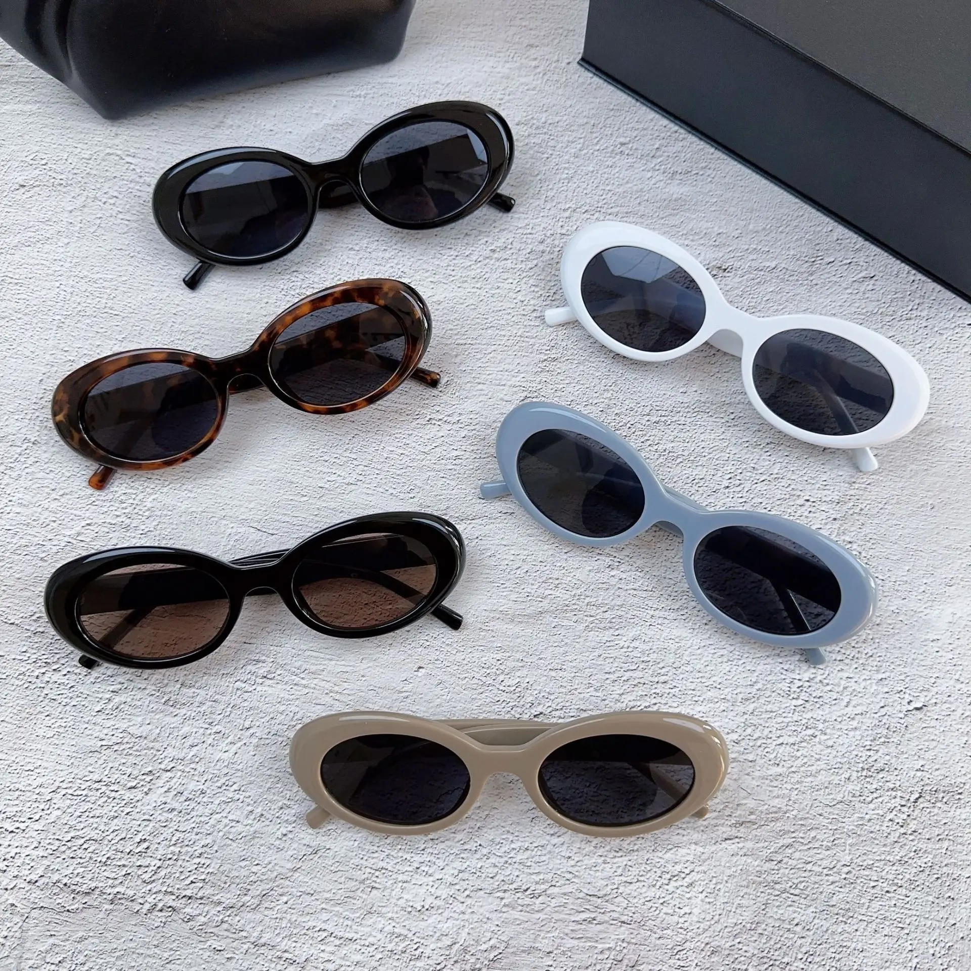 Korean Style Sunglasses Women Men Retro Red Book - Image 8