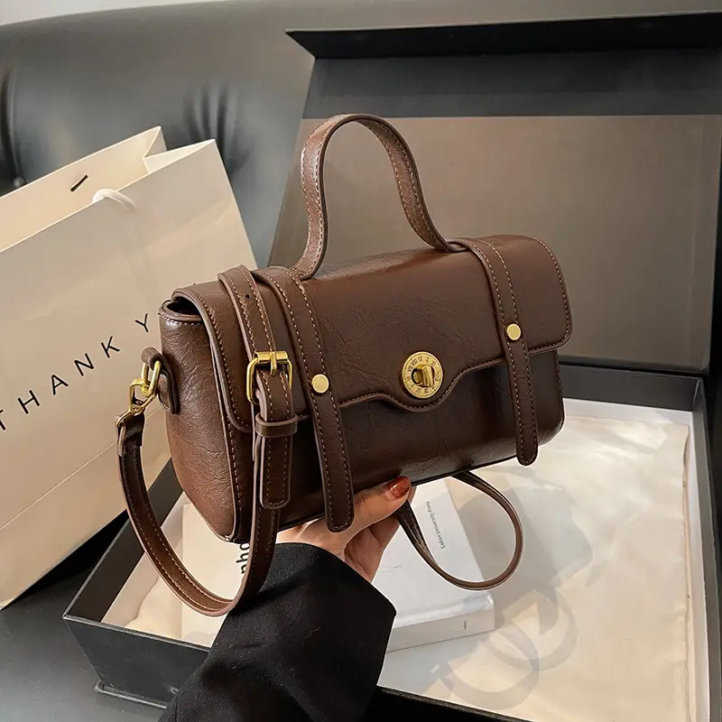 Women's Black Crossbody Bag 2026 Style - Image 2