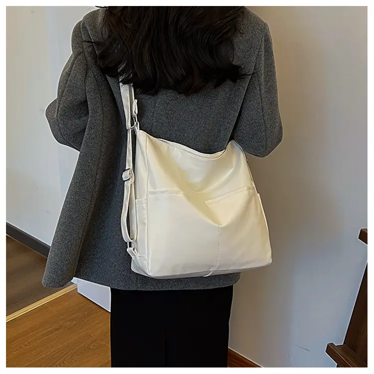 Black Leather Underarm Bag for College Women 2023 — feature 12