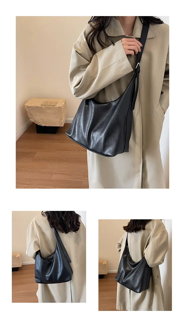 Women Retro Shoulder Messenger Bag Brown 2023 — feature 10