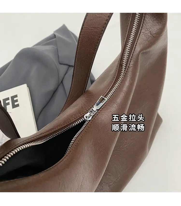 Women Retro Shoulder Messenger Bag Brown 2023 — feature 5