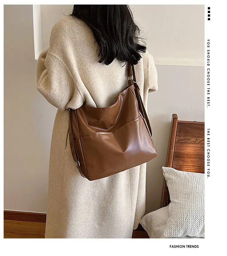 Women Vintage Black Crossbody Shoulder Bag 2023 — feature 1
