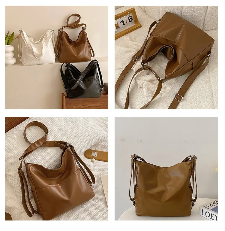Women Vintage Black Crossbody Shoulder Bag 2023 — feature 8