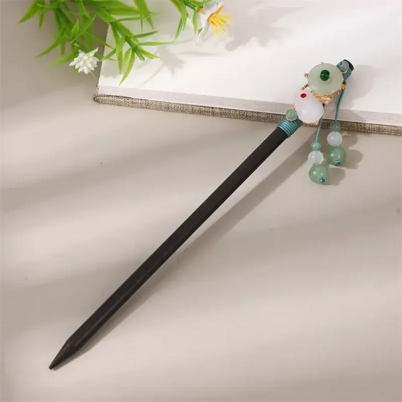 Antique Floral Hairpin Tassel for Women