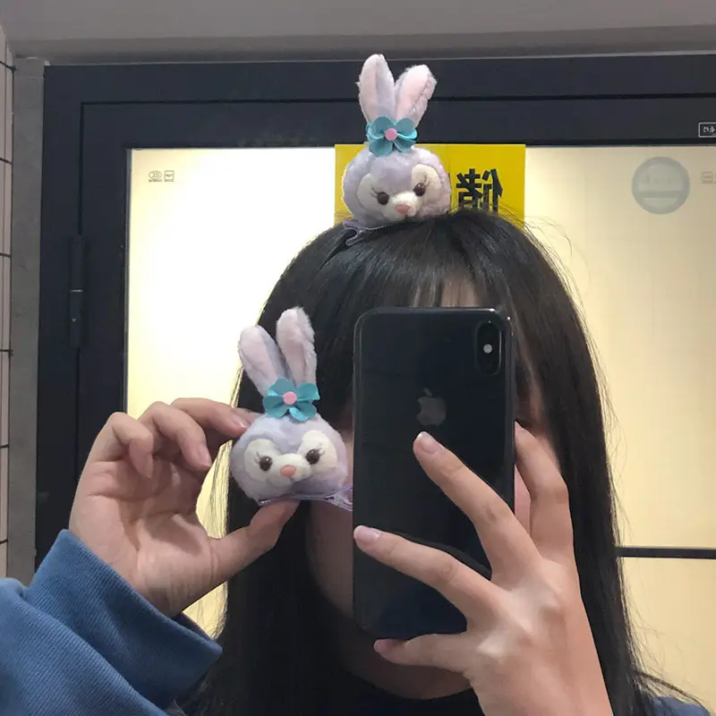New Star Delu Plush Hairpin for Women