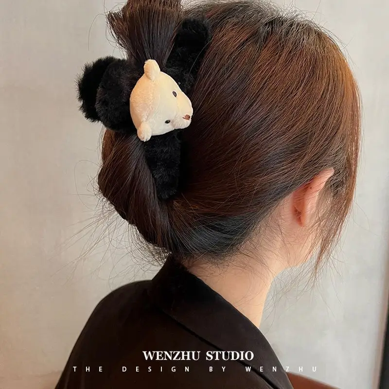 New Star Delu Plush Hairpin for Women
