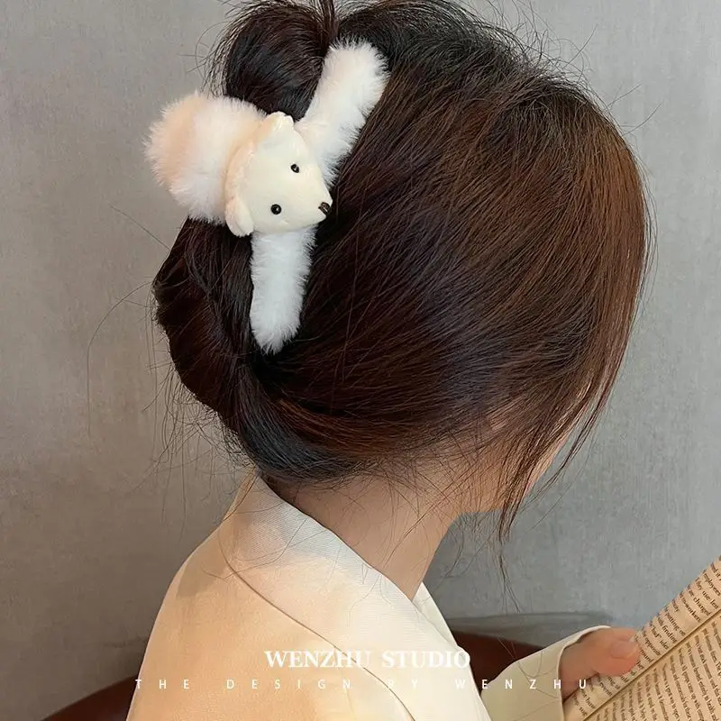 New Star Delu Plush Hairpin for Women
