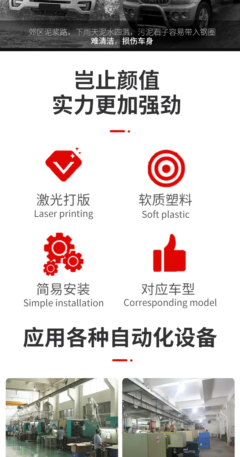 Suitable for Haobo Ht 2023 Car Fender Modification Accessories Without Drilling and Installation Cross-Border Sales — feature 2