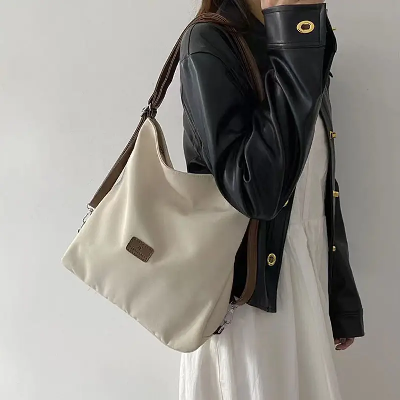 2026 Canvas Tote Bag White Shoulder Crossbody Women — feature 3