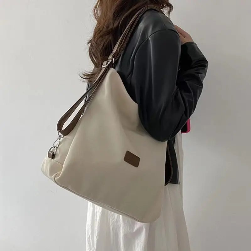 2026 Canvas Tote Bag White Shoulder Crossbody Women — feature 5
