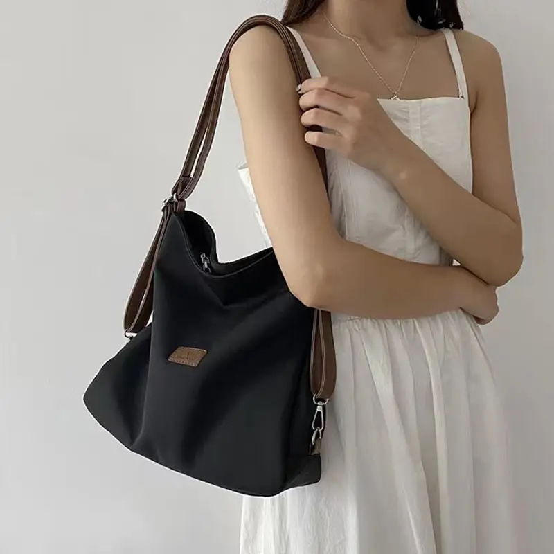 2026 Canvas Tote Bag White Shoulder Crossbody Women — feature 7
