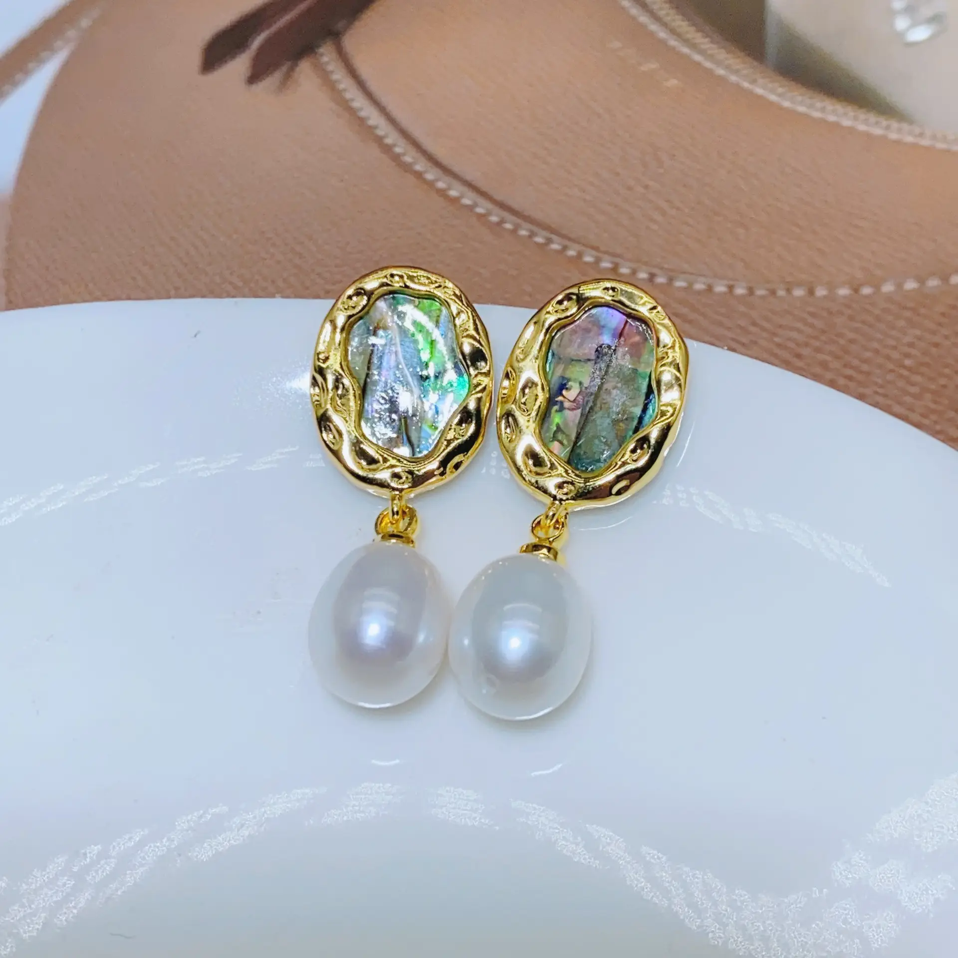 Colorful Abalone Pearl Earrings for Women 2023 - Image 5