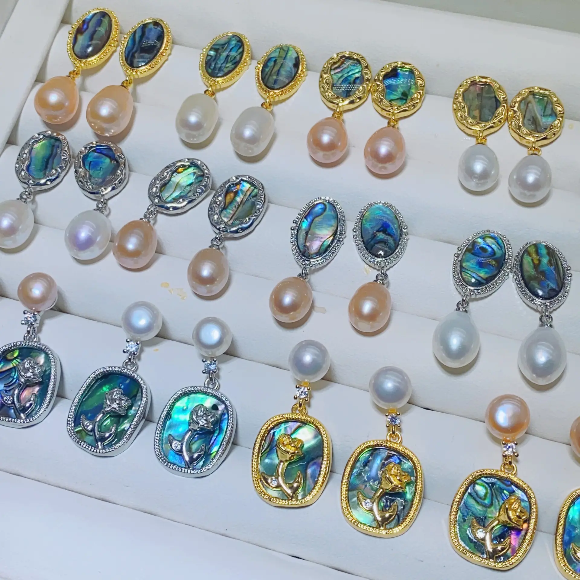 Colorful Abalone Pearl Earrings for Women 2023 — feature 1