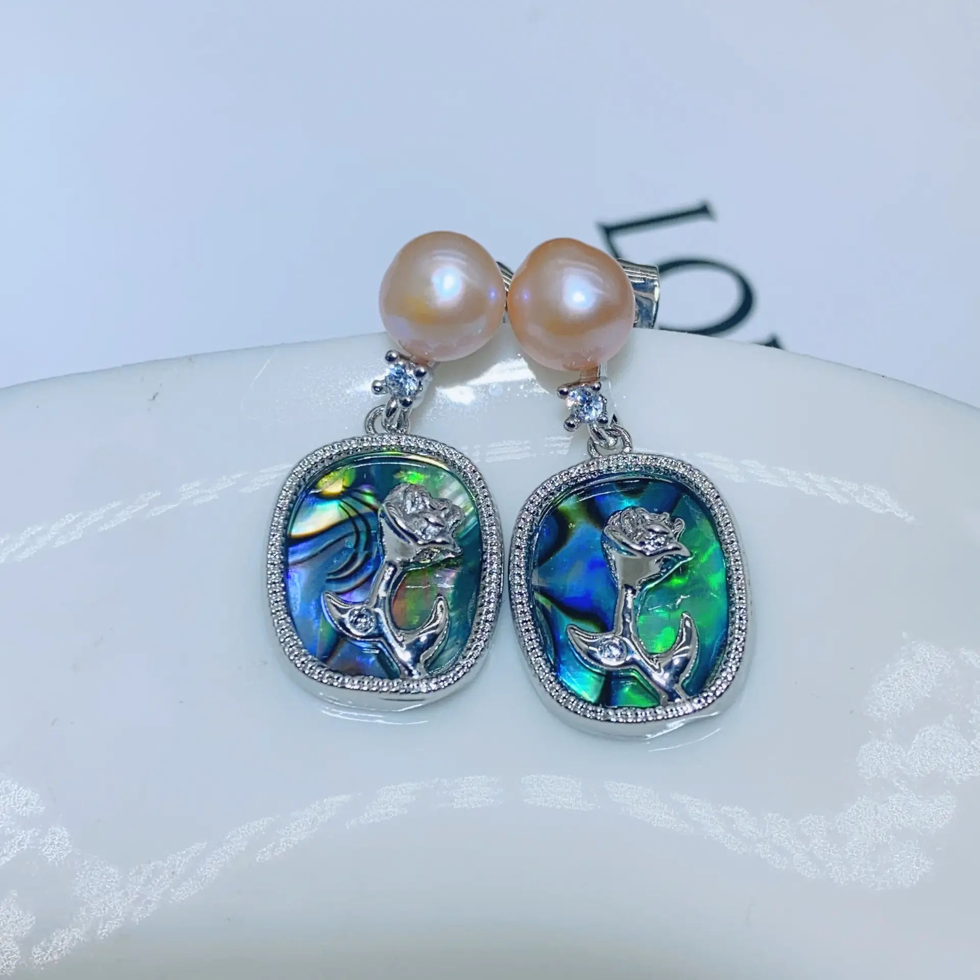 Colorful Abalone Pearl Earrings for Women 2023 - Image 12