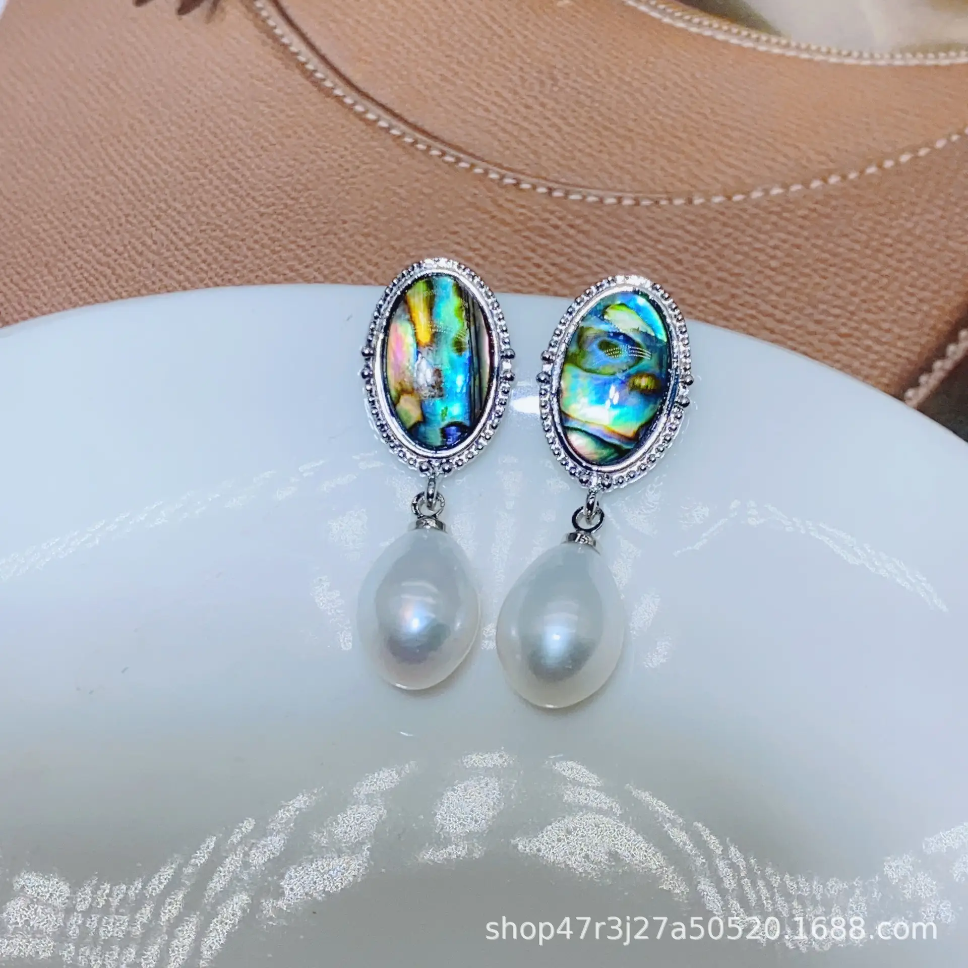 Colorful Abalone Pearl Earrings for Women 2023 - Image 3