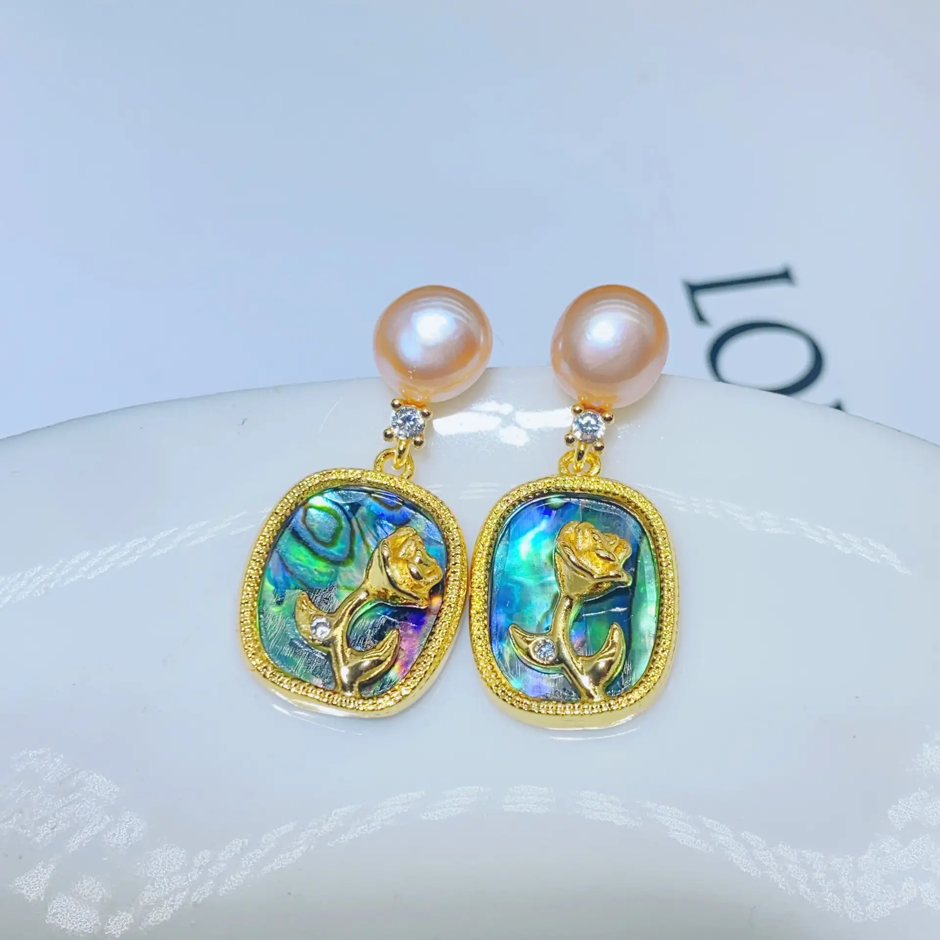 Colorful Abalone Pearl Earrings for Women 2023 - Image 9