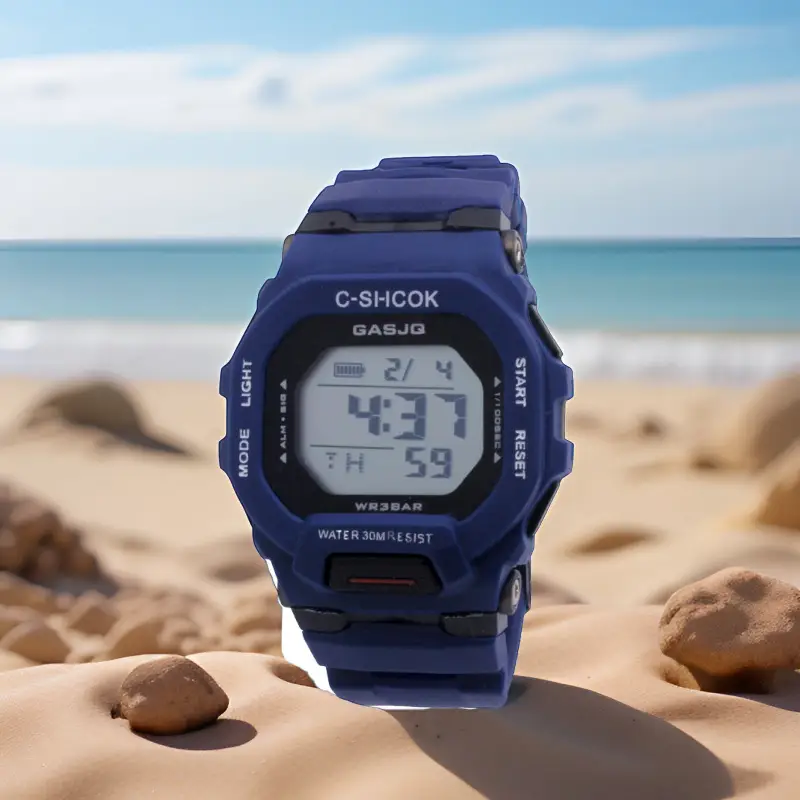 Green Digital Watch for Men 30m Waterproof — feature 5