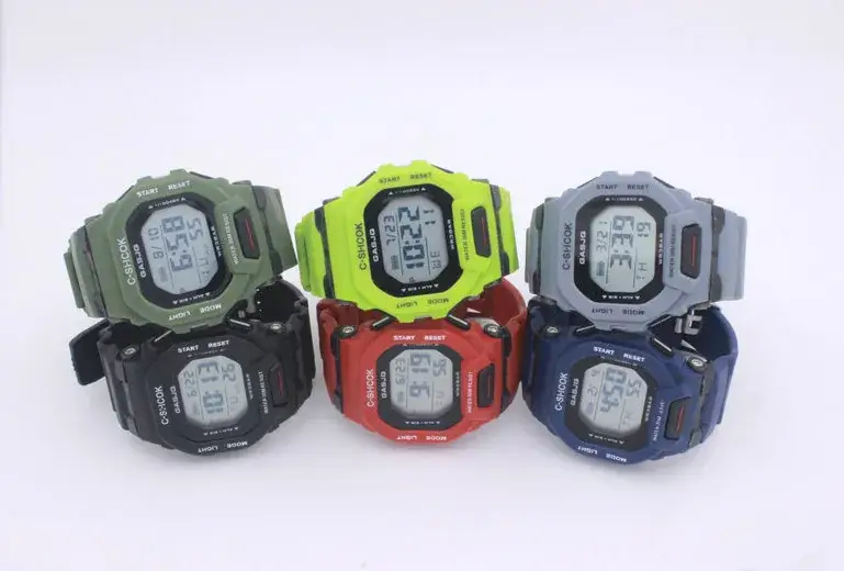Green Digital Watch for Men 30m Waterproof - Image 5