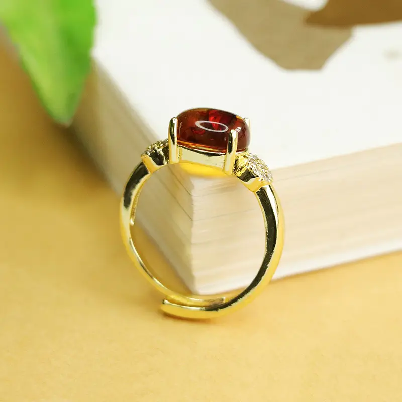 Amyrte Natural Amber Ring for Women — feature 10