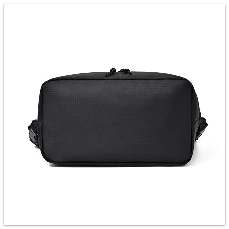 Men Women Black Nylon Tote Backpack Shoulder Tote Waterproof — feature 11