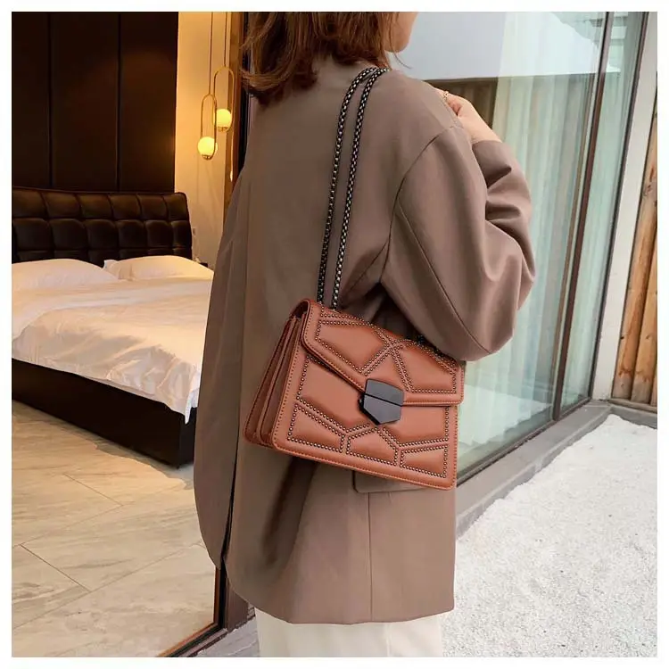 Black Korean Style Shoulder Bag for Women 2021 — feature 33