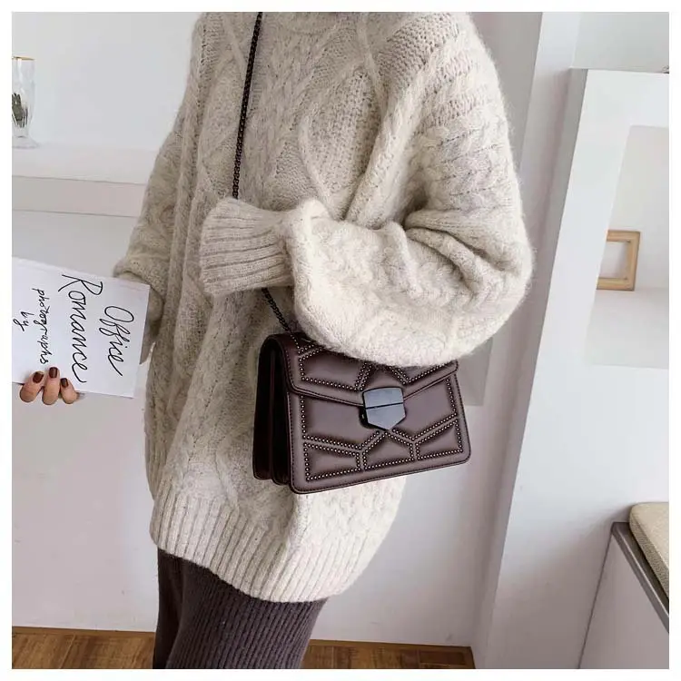 Black Korean Style Shoulder Bag for Women 2021 — feature 35